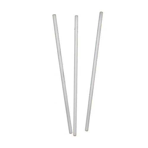 Netchoice 5" White Unwrapped Stirrer, Case of 10,000