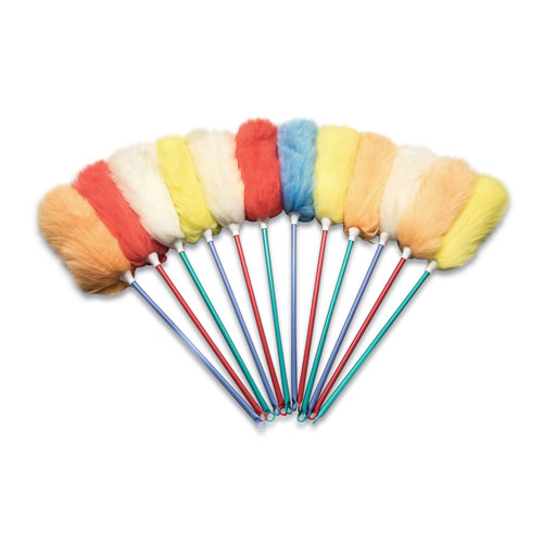 O'Dell® Lambswool Duster, 26" Length, Assorted Wool/Handle Color