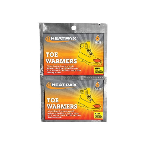 Occunomix HEAT PAX™ Hand and Foot Warmer, 4.84 in L x 3.78 in W, Iron; Water;Vermiculite; Cellulose; Activated Carbon; Salt, Orange