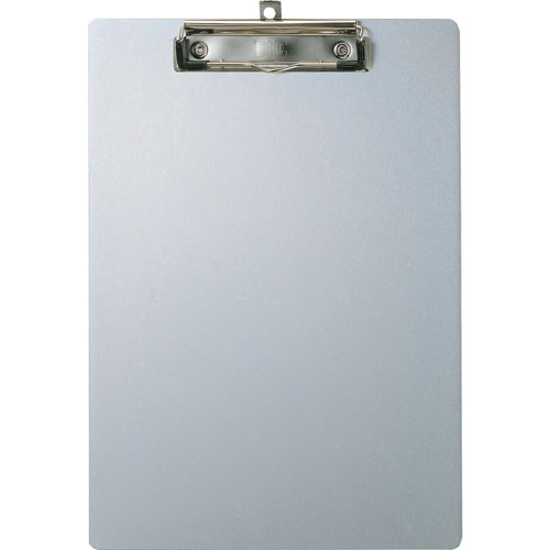 Officemate Aluminum Clipboard, Letter, 9" x 12-1/2", Silver