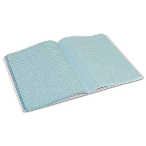 Pacon Composition Book, Narrow Rule, Blue Cover, 9.75 x 7.5, 200 Sheets