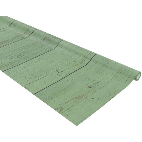 Pacon Paper Roll, Green Shiplap, Fadeless, 48"x50" , Green