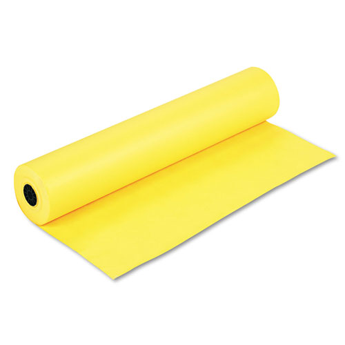 Pacon Rainbow Duo-Finish Colored Kraft Paper, 35lb, 36" x 1000ft, Canary