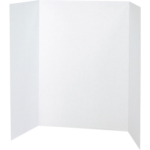 Pacon Single Walled Presentation Board, 40" x 28", 8/pack, White