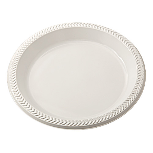 Pactiv Meadoware® OPS Dinnerware, Plate, 10.25" Diameter, Black, 500/Carton