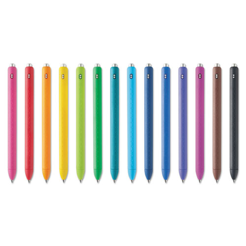 Papermate® InkJoy Retractable Gel Pen, Medium 0.7mm, Assorted Ink/Barrel, 14/Pack