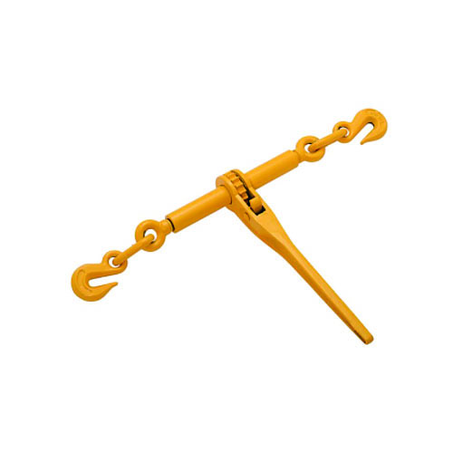 Peerless Chain Company Ratchet Load Binder, 3/8 in Grade 70, 1/2 in Grade 43, 9,200 lb Working Load Limit, 6.5 in Take Up