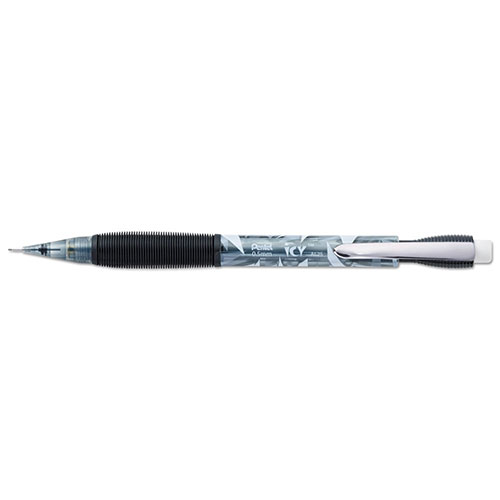 Pentel Icy Mechanical Pencil, 0.5 mm, HB (#2.5), Black Lead, Transparent Smoke Barrel, Dozen