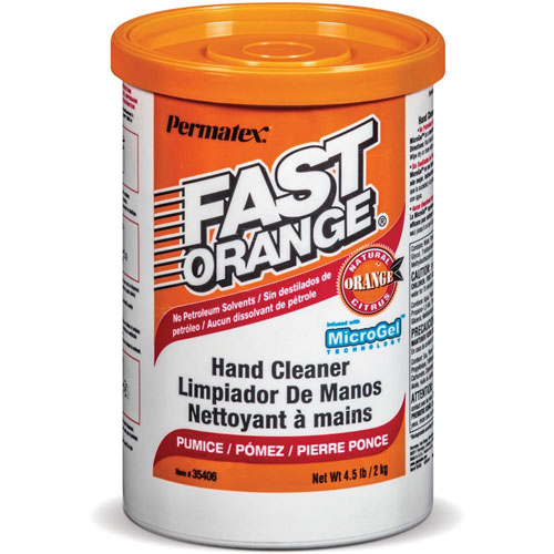 Permatex Pumice Cream Hand Cleaner, Citrus Scent, 4.50 lb, Tube Dispenser