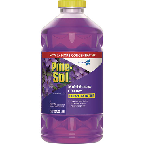 Pine Sol CloroxPro Multi-Surface Cleaner Concentrated, Lavender Clean Scent, 80 oz Bottle