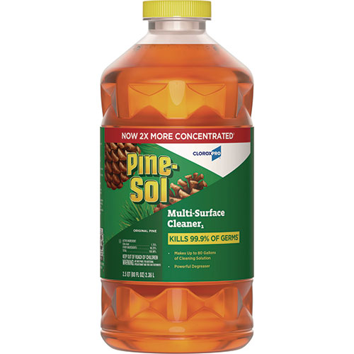 Pine Sol CloroxPro Multi-Surface Cleaner Disinfectant Concentrated, Original Pine, 80 oz Bottle