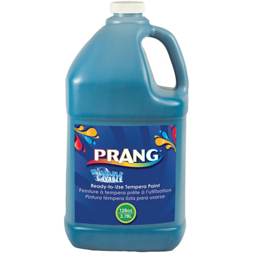 Prang Washable Paint - 1 gal - 1 Each - Turquoise Blue