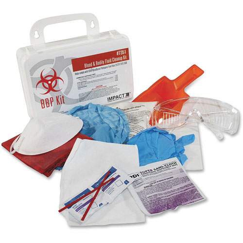 ProGuard Bodily Fluid Cleanup Kit, 6/Carton