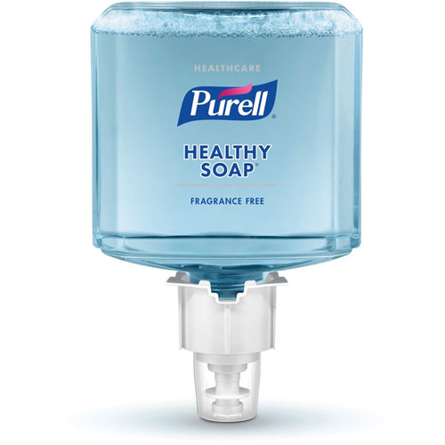 Purell Healthcare HEALTHY SOAP Gentle and Free Foam, 1200 mL, For ES4 Dispensers, 2/Carton
