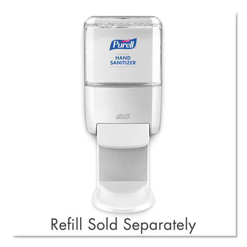 Purell Push-Style Hand Sanitizer Dispenser, 1200 mL, 5.25" x 8.56" x 12.13", White
