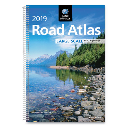 Rand McNally Rand McNally Road Atlases, 2019, Spiral, 264 Pages