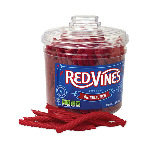 Red Vines Original Red Twists, 3.5 lb Tub