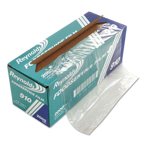 Reynolds PVC Film Roll with Cutter Box, 12" x 2000 ft, Clear