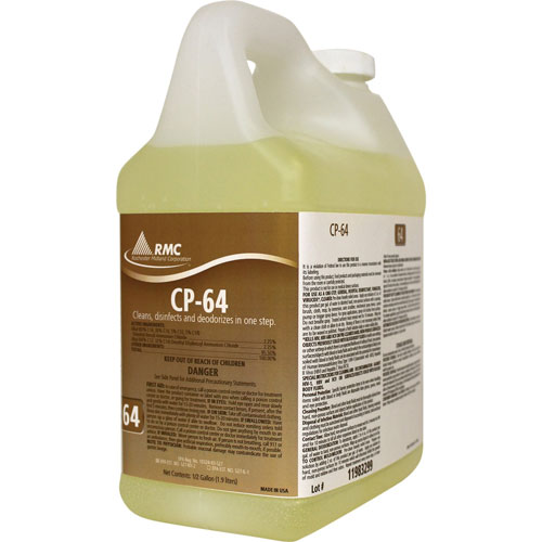 Rochester Midland CP-64 Disinfectant Cleaner, 1/2 Gallon, 4/CT