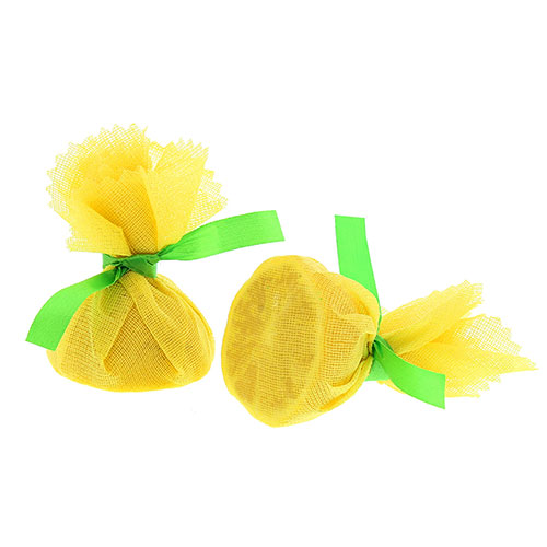 Royal   Lemon Wrap with Green Ribbon, Case of 4