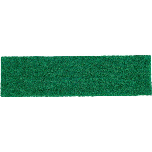 Rubbermaid Adaptable Flat Mop Microfiber Pad - 19.5" Length x 5.5" Depth - MicroFiber - Green