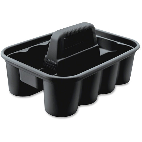 Rubbermaid Deluxe Carry Caddy, 15" Length x 10.9" x 7.4" Height, Black