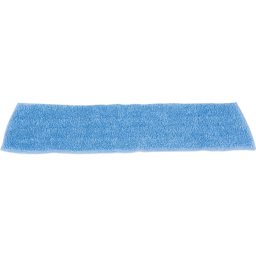 Rubbermaid Microfiber Damp Mop, 18", Blue
