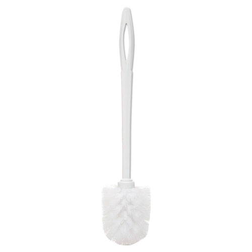 Rubbermaid Toilet Bowl Brush, 14 1/2", White, Plastic