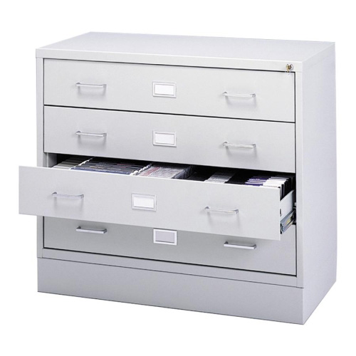 V Microform Multimedia Storage Cabinet