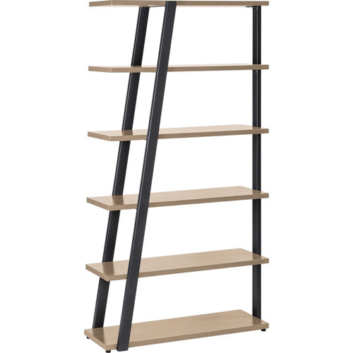 Safco Bookcase, 5 Shelves, Freestanding, 36"X13-1/2"X38" , Sd