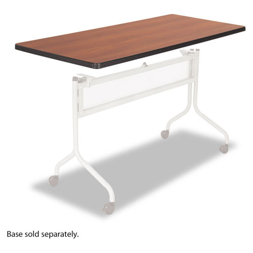 Safco Impromptu Mobile Training Table Top, Rectangular, 48w x 24d, Cherry