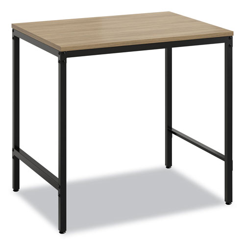 Safco Simple Study Desk, 30.5" x 23.2" x 29.5", Walnut