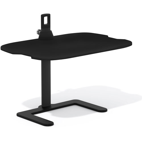 Safco Stance Height-Adjustable Laptop Stand, 26.9 x 18 x 1.25 to 15.75, Black, Supports 15 lbs, Ships in 1-3 Business Days