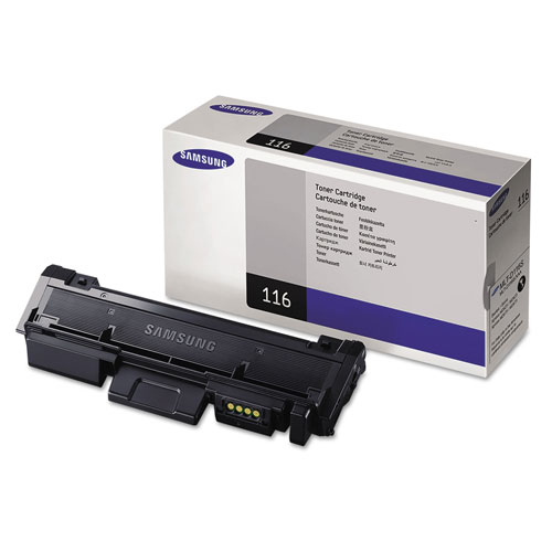 Samsung MLT-D116S (SU844A) Toner, 1,200 Page-Yield, Black