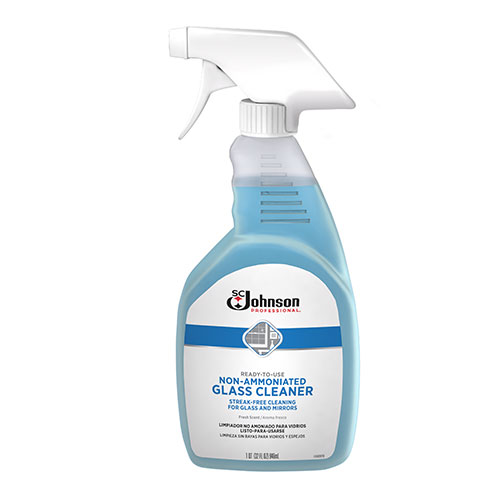 SC Johnson Professional® Ready-To-Use Non-Ammoniated Glass Cleaner, 32 oz. Bottle