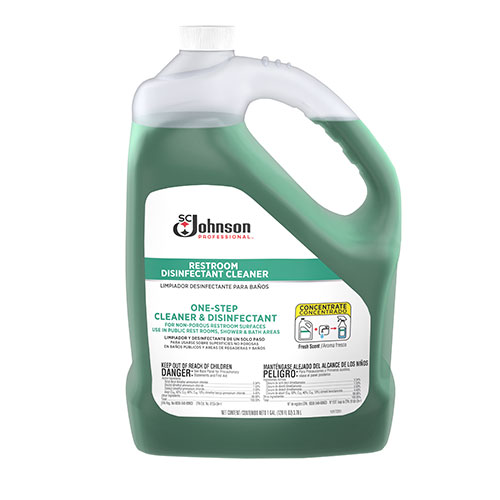 SC Johnson Professional® Restroom Disinfectant Cleaner, 1 Gallon Bottle