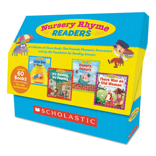Scholastic Nursery Rhyme Readers, Phonics; Reading, Grades Pre K-1, 8 Pages/Book