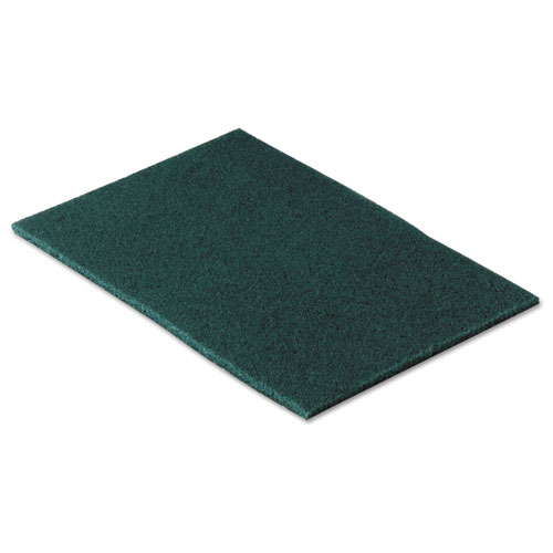 Scotch Brite® Commercial Scouring Pad 96, 6 x 9, Green, 10/Pack