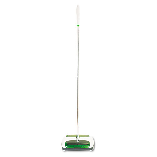 Scotch Brite® Quick Floor Sweeper, 42" Aluminum Handle, White/Gray/Green
