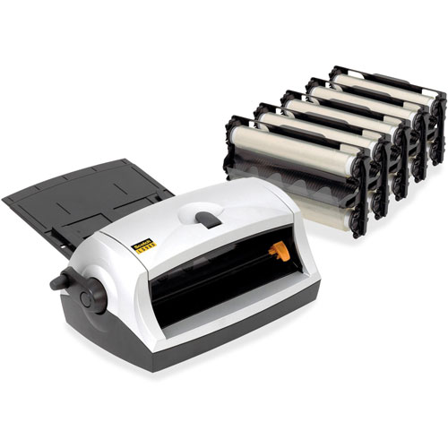 Scotch™ 8.5” Heat-Free Laminator with 5 DL961 Cartridges, 8.5" Max Document Width, 9.2 mil Max Document Thickness