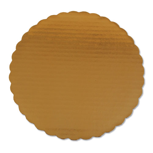 SCT Cake Pads, 10" Dia, Gold, 200/Carton