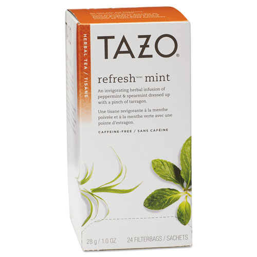Seattle's Best® Tea Bags, Refresh Mint, 1 oz, 24/Box