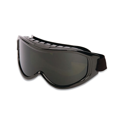 Sellstrom Odyssey II Series Industrial Dual-Lens Goggle, Shade 5, Black Fr, OTG, AF