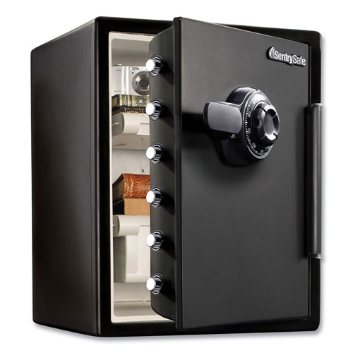 Sentry Fire-Safe with Combination Access, 2 cu ft, 18.6w x 19.3d x 23.8h, Black