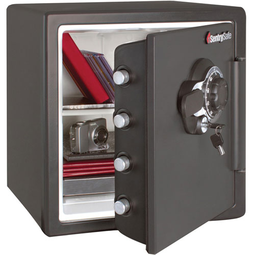 Sentry Safe, Fire and Water, 16-3/10"Wx19-3/10"Dx17-4/5"H, Gray