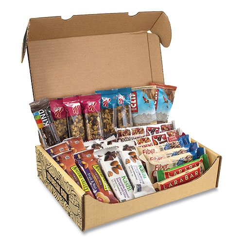 Snack Box Pros Healthy Snack Bar Box, 23 Assorted Snacks