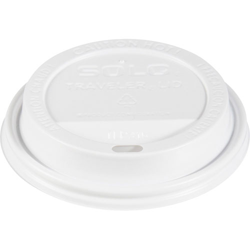 Solo Hot Cup Lid, Dome, 1000/CT, White