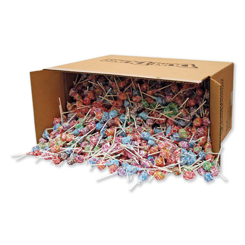 Spangler Candy Dum-Dum-Pops, Assorted Flavors, Individually Wrapped, Bulk 30 lb Carton