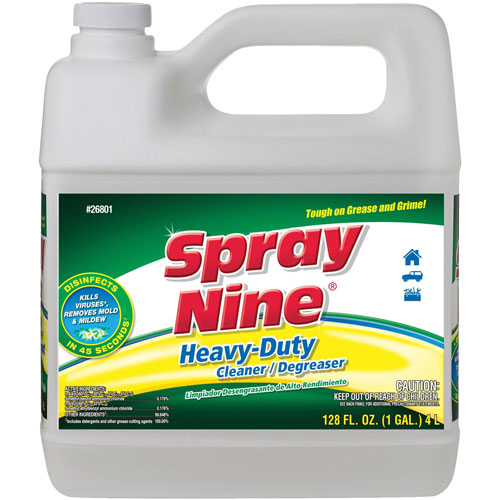 Spray Nine® Multipurpose Cleaner/Disinfectant, 128oz., 4/CT, Refill