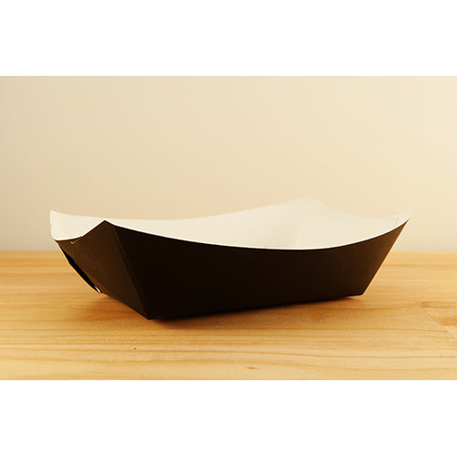 SQP Food Tray #500 Solid Black